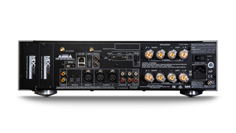 NAD Masters M33 BluOS Streaming DAC Amplifier: con amplificación ultra silenciosa por Purifi™