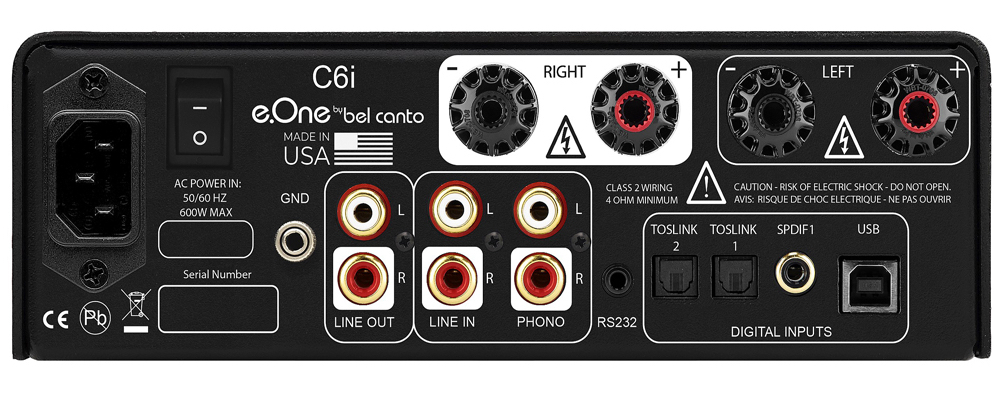 Bel Canto Design nos maravilla con su nuevo integrado C6i