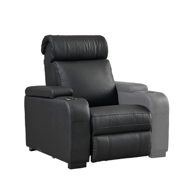 LUMENE HOLLYWOOD LUXURY-III BLACK ASIENTO+BRAZO DCH