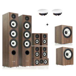 PYLON PEARL 27 HOME CINEMA ATMOS  9.2 + MELODIKA BLI6 IN-WALL