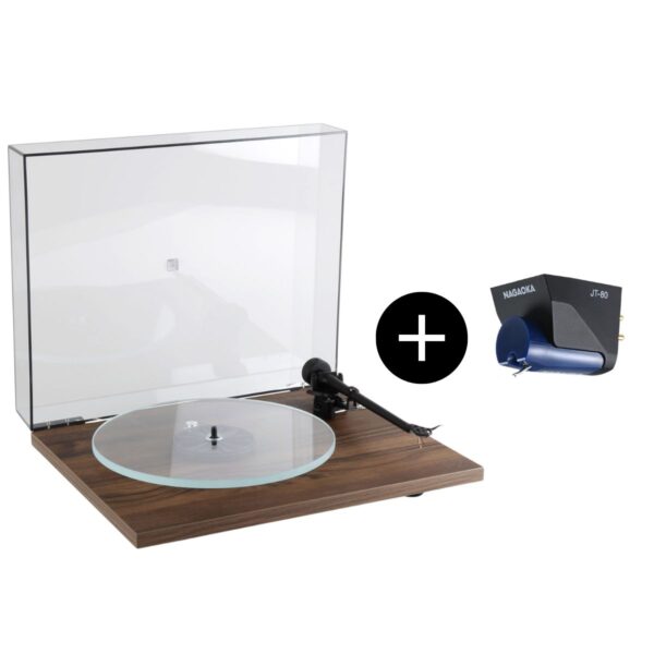 REGA PLANAR 2 WALNUT + NAGAOKA JT-80LB