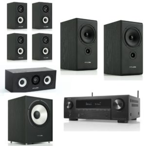 DENON AVR-X1800H + PACK PYLON OPAL MONITOR 7.1