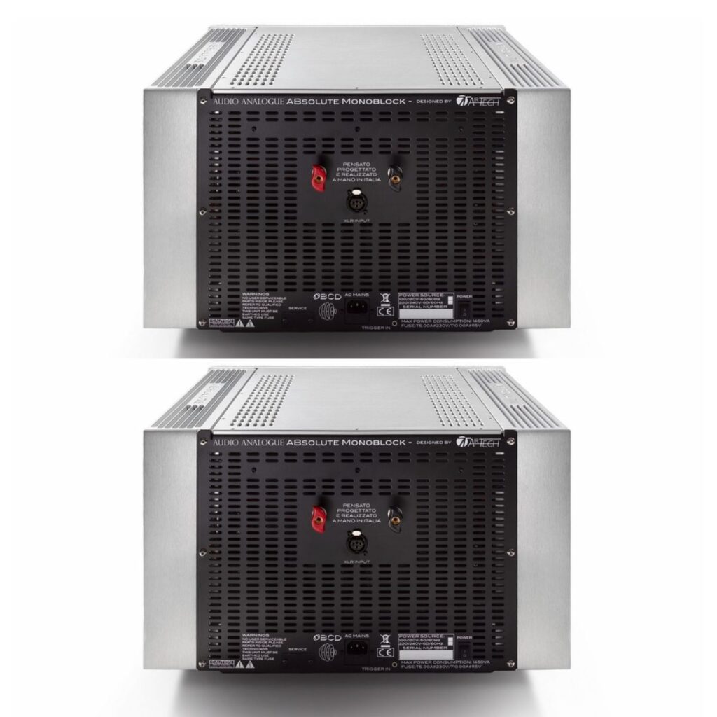AUDIO ANALOGUE ABSOLUTE PA MONO CLASE A 100W - Imagen 2