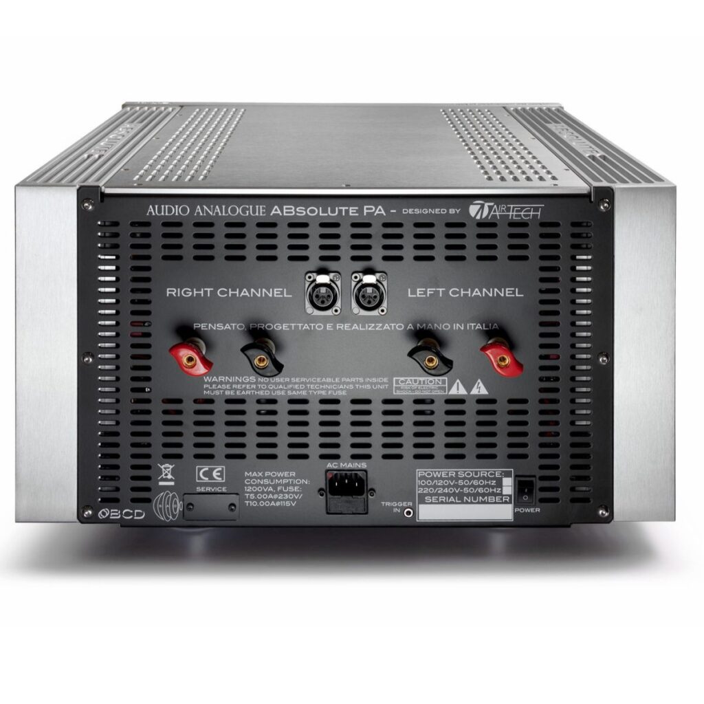 AUDIO ANALOGUE ABSOLUTE PA STEREO CLASE A 50W - Imagen 2