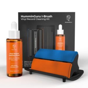 HUMMINGURU I-BRUSH VINYL RECORD CLEANER SET