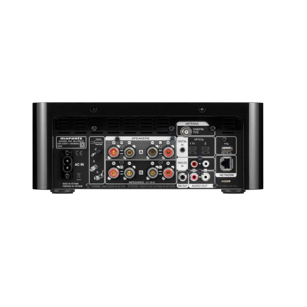 MARANTZ M-CR612 + PYLON PEARL MONITOR - Imagen 2