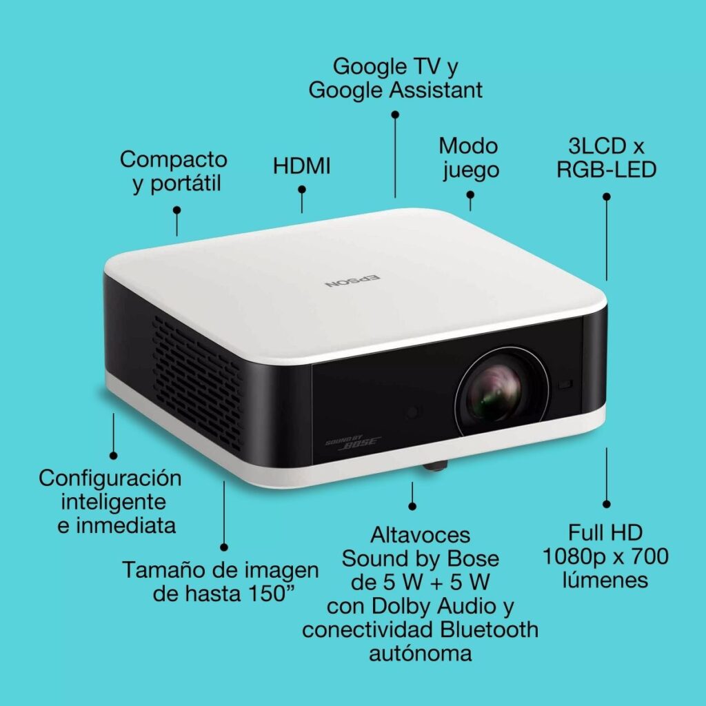 EPSON EF61W - Imagen 2