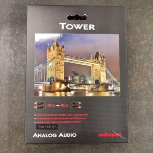 AUDIOQUEST TOWER RCA 5M OUTLET