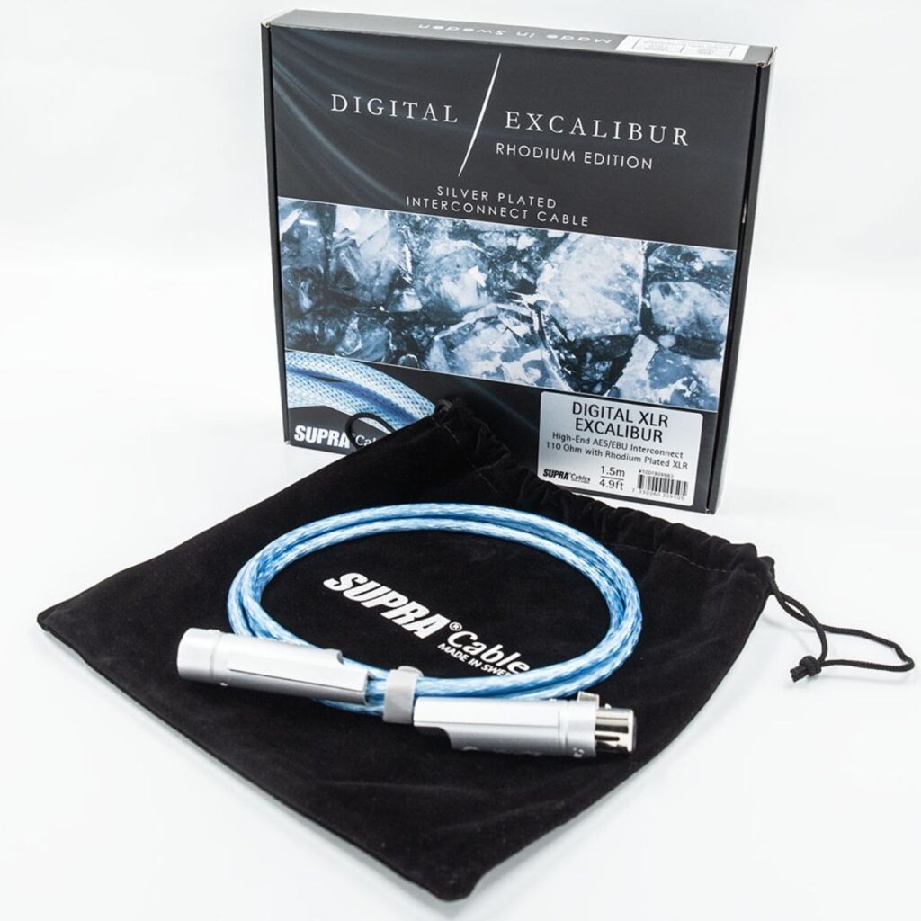 SUPRA CABLES DIGITAL XLR EXCALIBUR RHODIUM