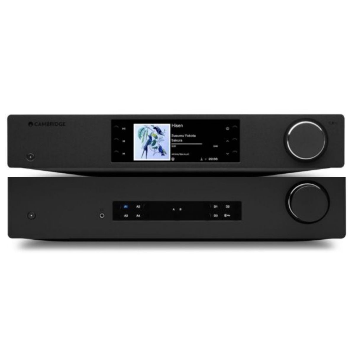 CAMBRIDGE AUDIO CXA81 MKII + CXN100 SE BLACK EDITION