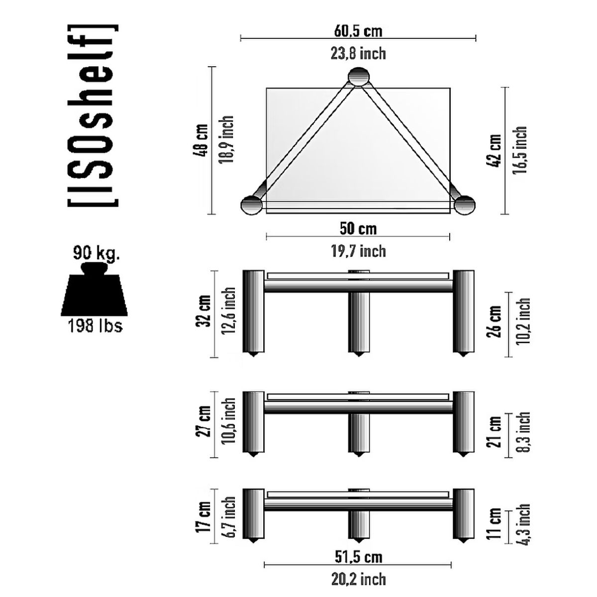 MUSIC TOOLS ISOSHELF STAND - Imagen 11