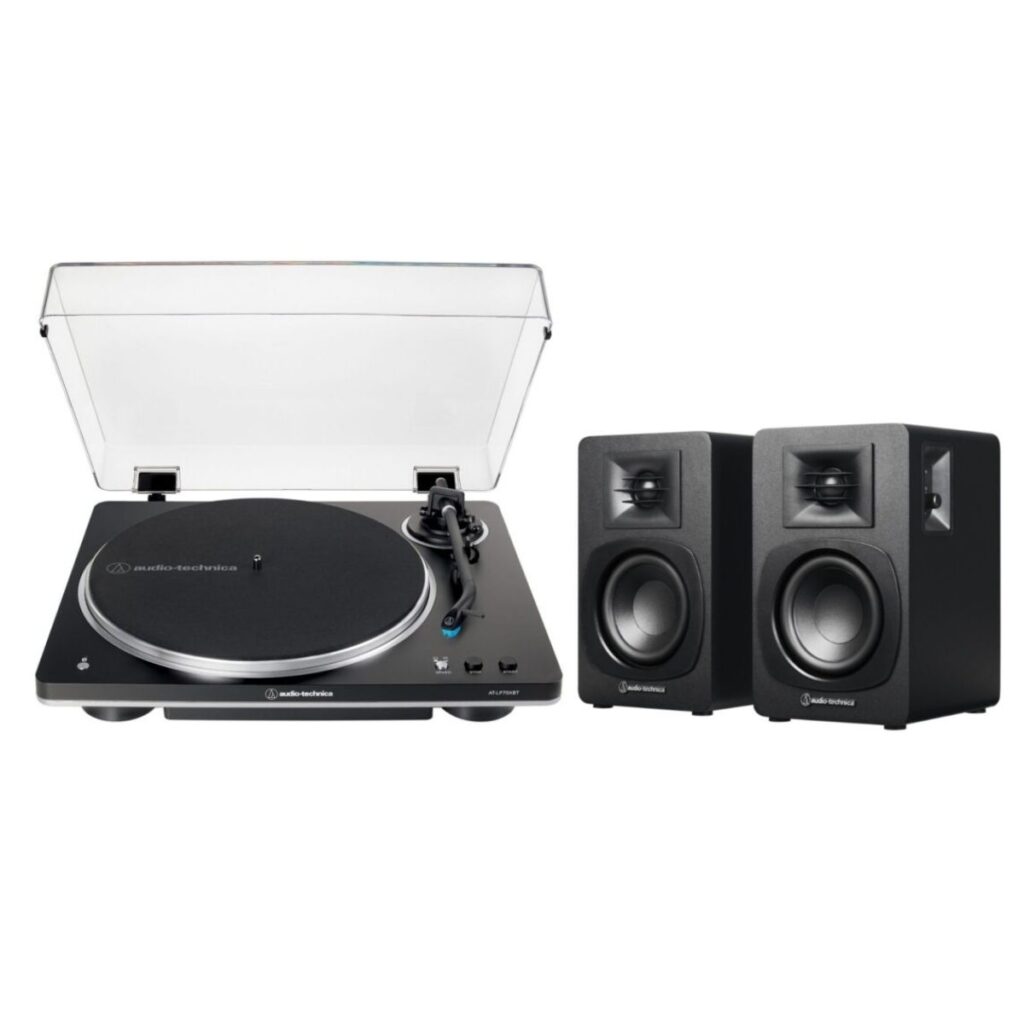 AUDIO-TECHNICA AT-LP70XBT + AT-SP3X