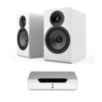 BLUESOUND POWERNODE EDGE + ACOUSTIC ENERGY AE100