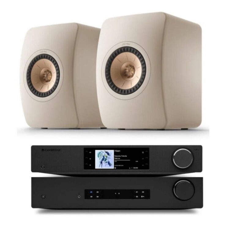 CAMBRIDGE AUDIO CXA81 MKII + CXN100 SE BLACK EDITION + KEF LS50 META