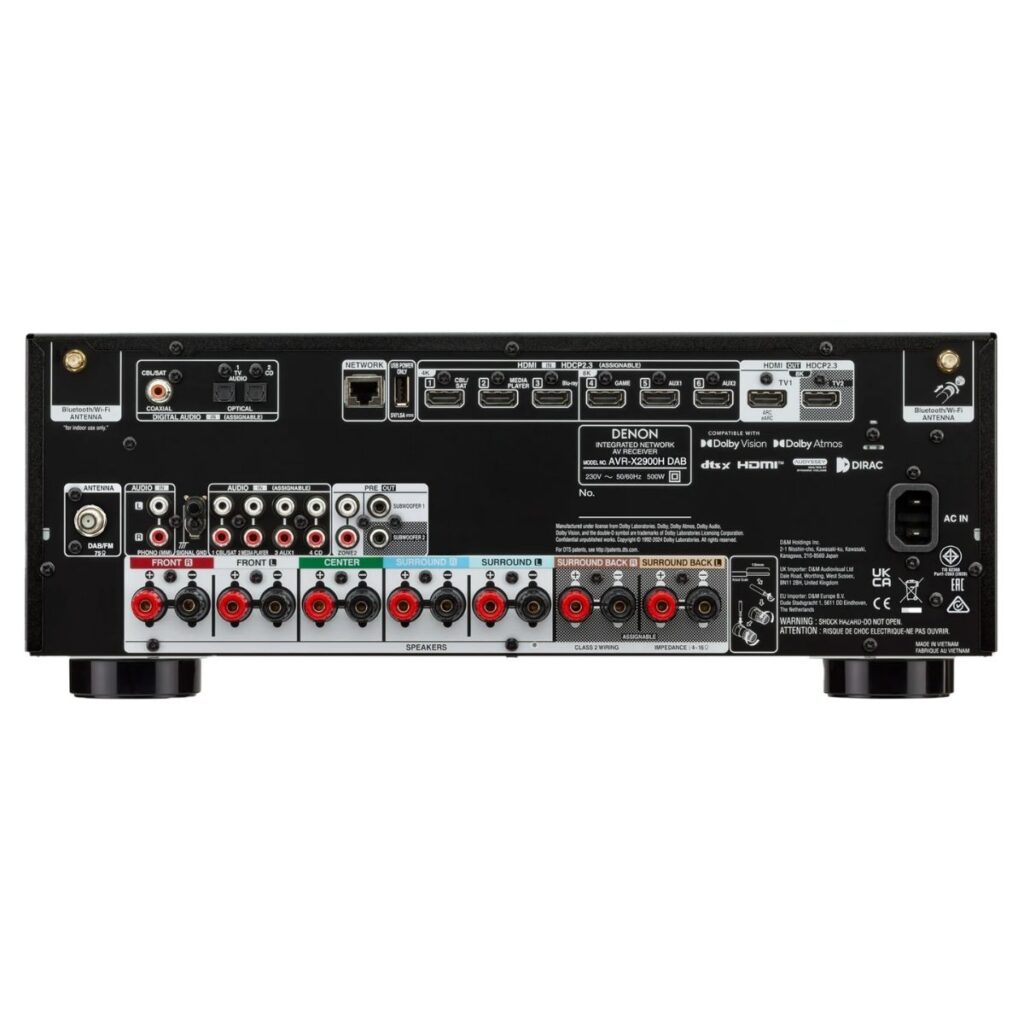 DENON AVR-X2900H - Imagen 2