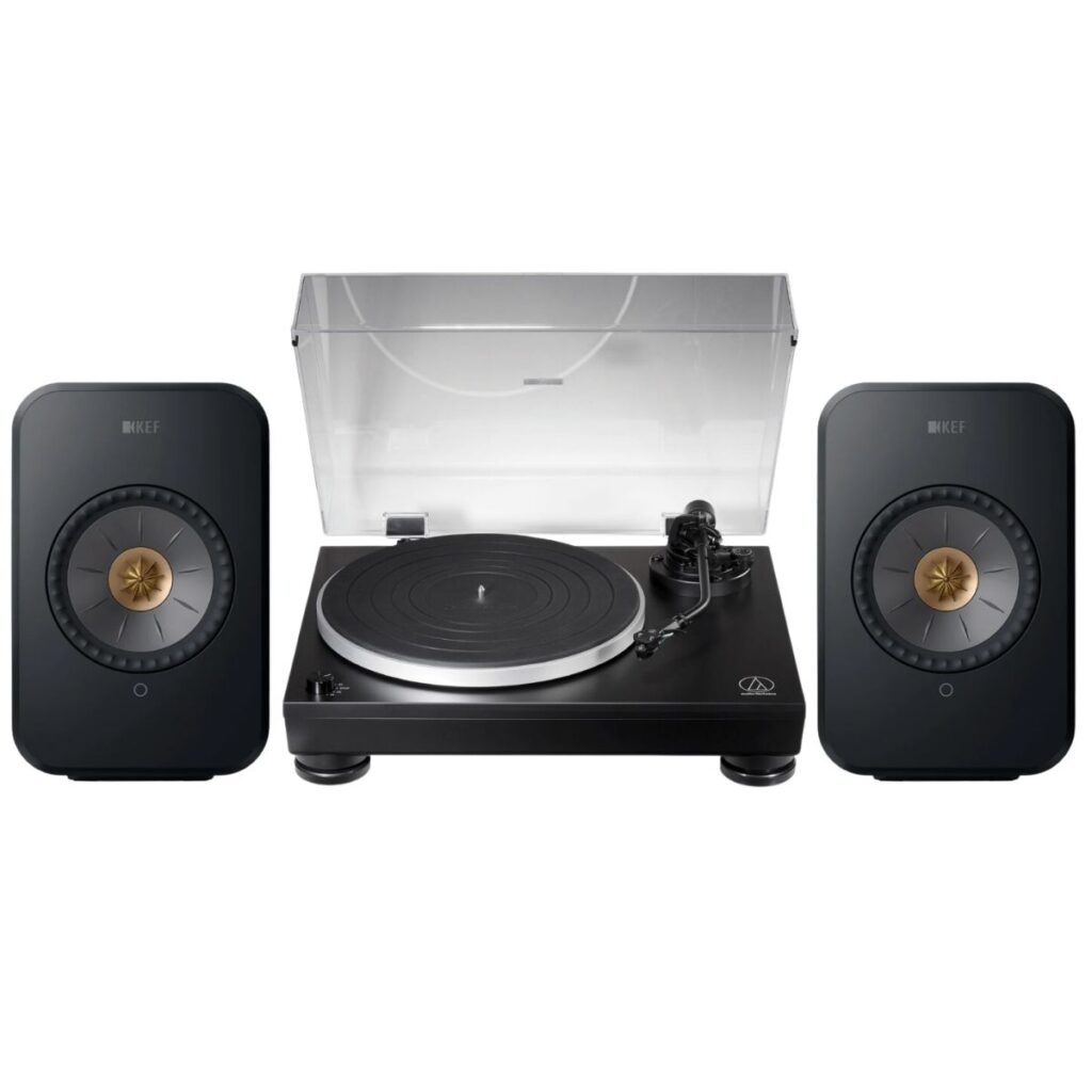KEF LSX II + AUDIO-TECHNICA AT-LP5X
