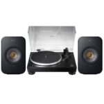 KEF LSX II + AUDIO-TECHNICA AT-LP5X