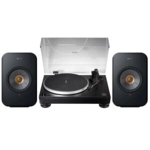 KEF LSX II + AUDIO-TECHNICA AT-LP5X