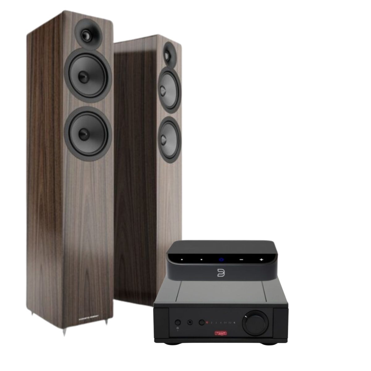 REGA BRIO MK7 + ACOUSTIC ENERGY AE109 +BLUESOUND NANO