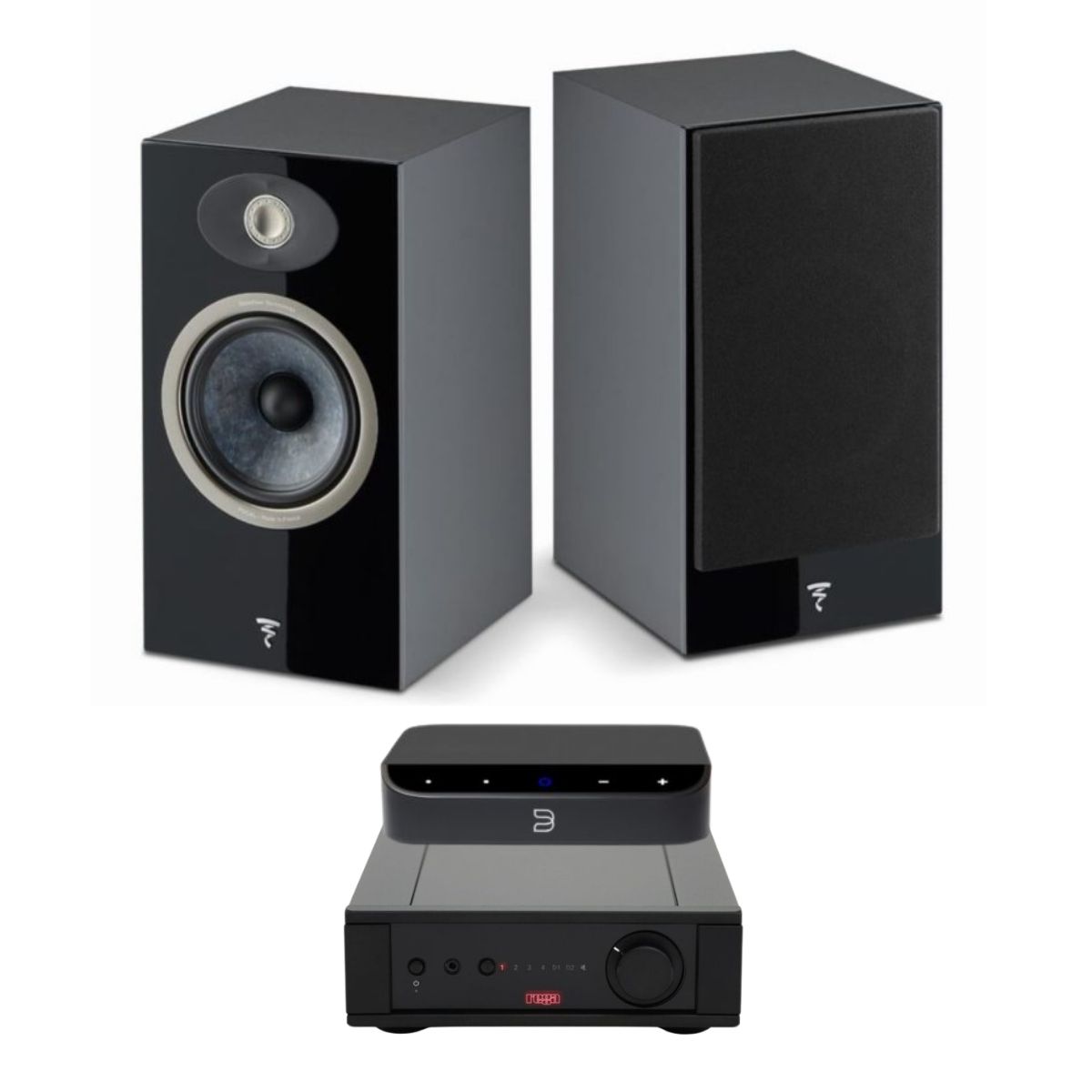 REGA BRIO MK7 + FOCAL THEVA N1 + BLUESOUND NANO