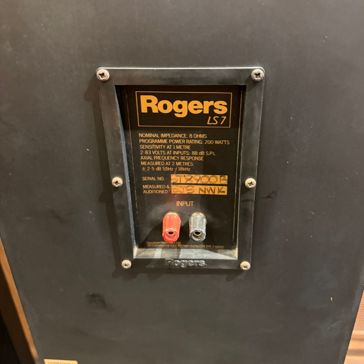 ROGERS LS7 CON STANDS SEGUNDA MANO - Imagen 5