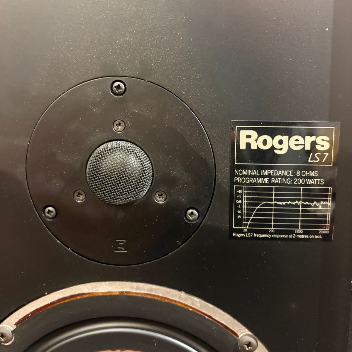 ROGERS LS7 CON STANDS SEGUNDA MANO - Imagen 4