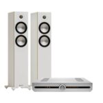 ROKSAN ATTESSA AMPLIFIER + MONITOR AUDIO BRONZE 300 7G