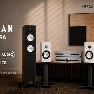 ROKSAN ATTESSA + MONITOR AUDIO BRONZE 7G