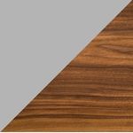 Silver / Walnut