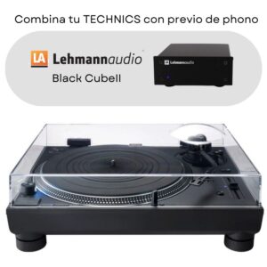 TECHNICS SL-1210 GR2 + LEHMANN BLACK CUBE II