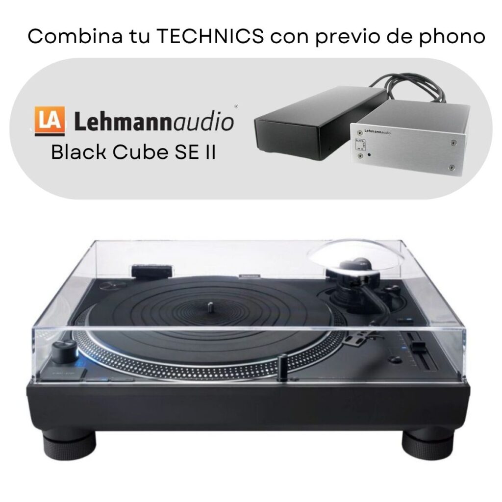 TECHNICS SL-1210GR2 + LEHMANN AUDIO BLACK CUBE SE II
