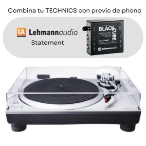 TECHNICS SL-1500C + LEHMANN BLACK CUBE STATEMENT