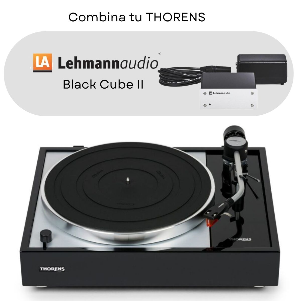 THORENS TD 1500 + LEHMANN BLACK CUBE II