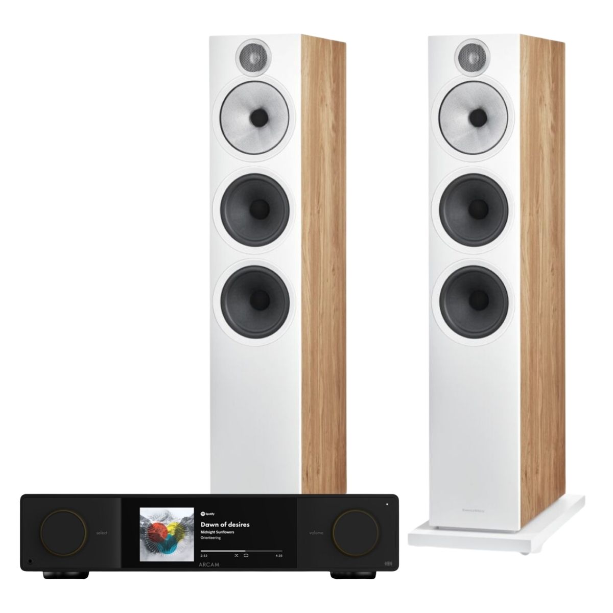 ARCAM SA35 + B&W 603 S3