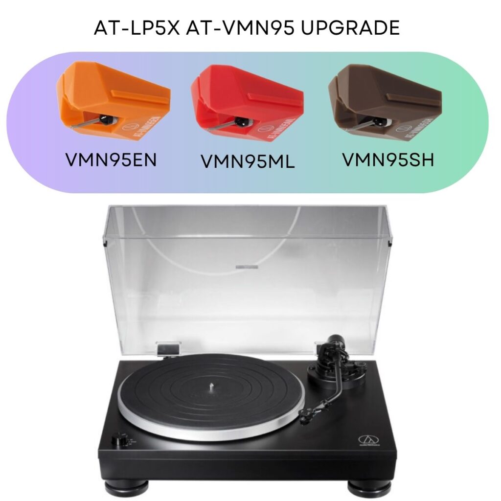 AUDIO-TECHNICA AT-LP5X VMN95 UPGRADE
