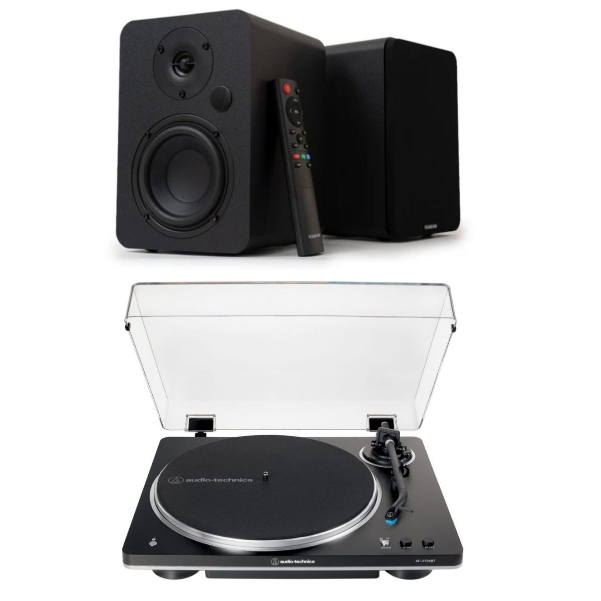 AUDIO-TECHNCIA AT-LP70XBT + VULKKANO A4 ARC MKII