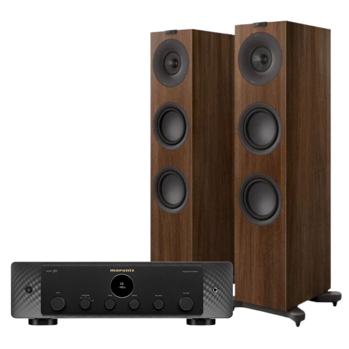 MARANTZ MODEL 50 + KEF Q7 META