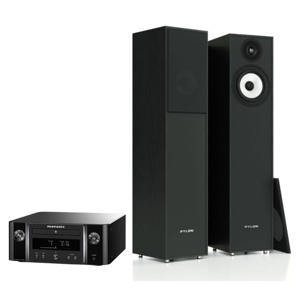 MARANTZ M-CR612 + PYLON PEARL 20